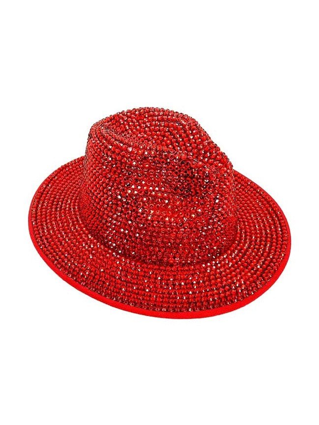 Bling Studded Panama Hat - Courbe et Compagnie