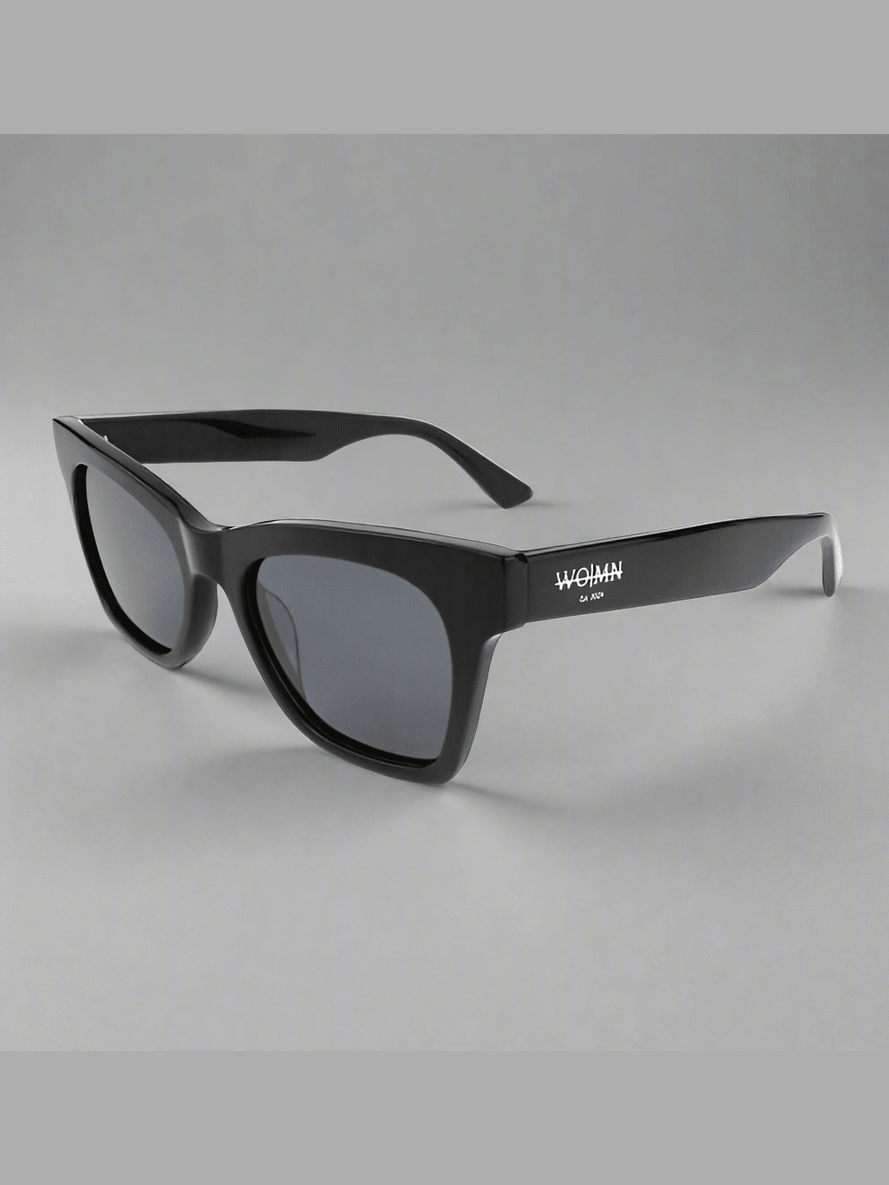 Bold Square Acetate Sunglasses - Courbe et Compagnie