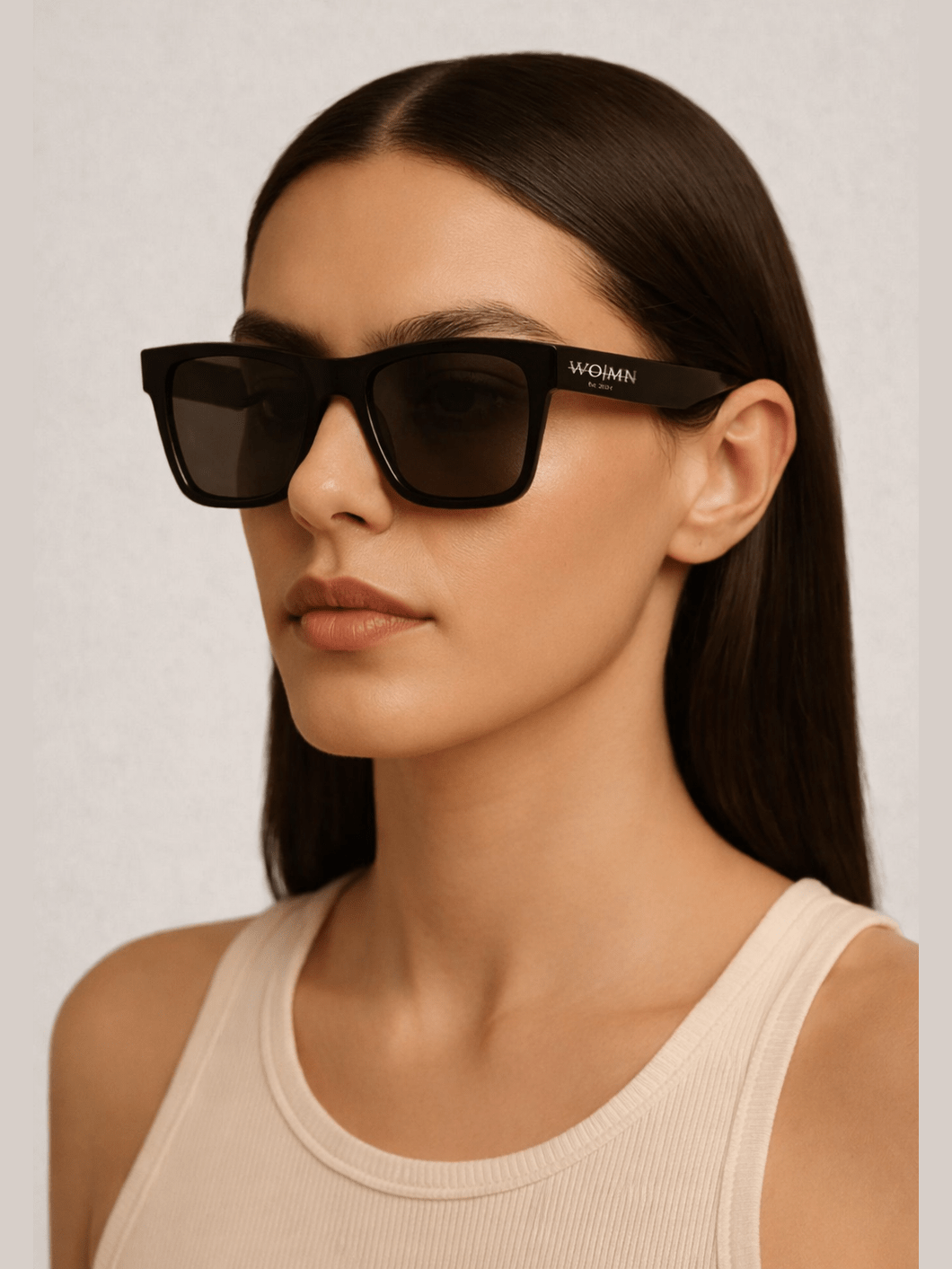 Bold Square Acetate Sunglasses - Courbe et Compagnie
