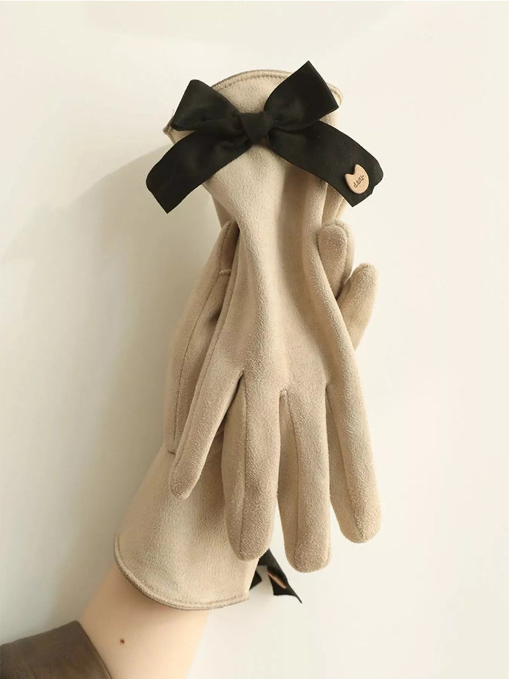 Bow Decorated Gloves - Courbe et Compagnie