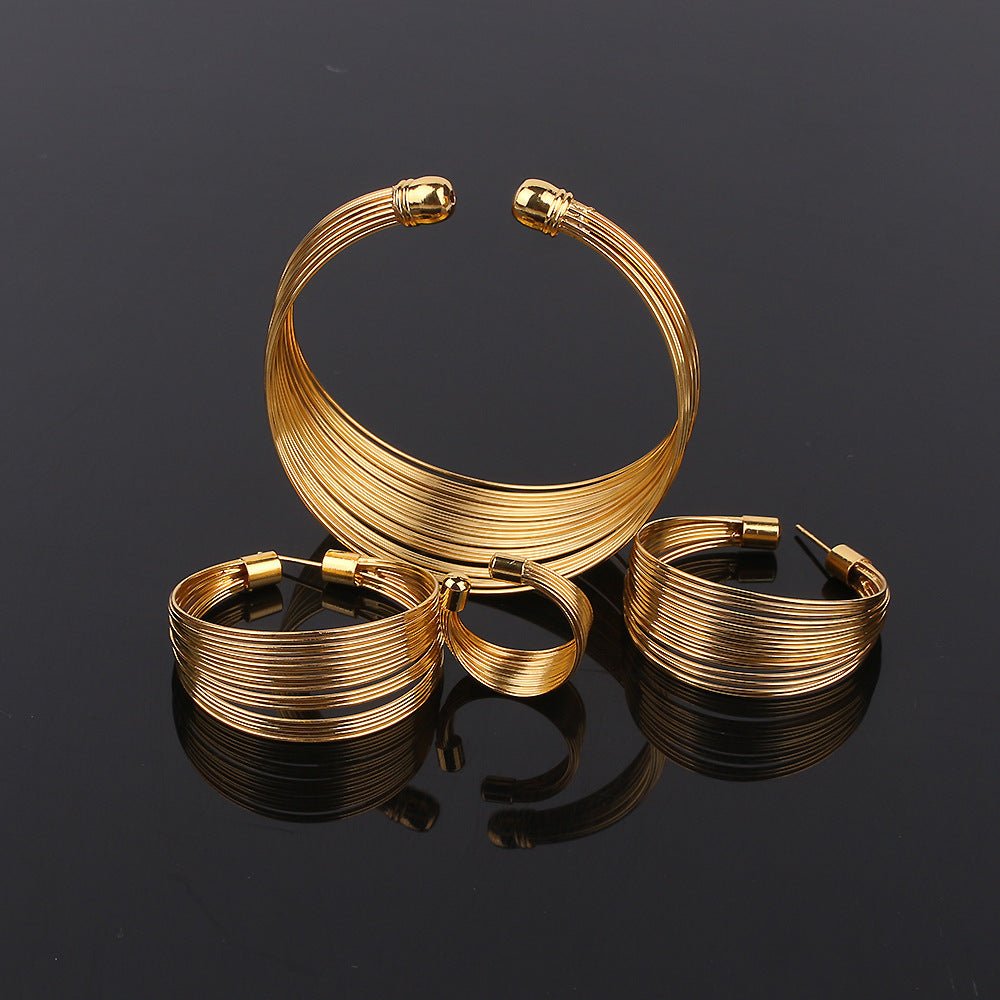 Bracelet Ring Jewelry Set - Courbe et Compagnie
