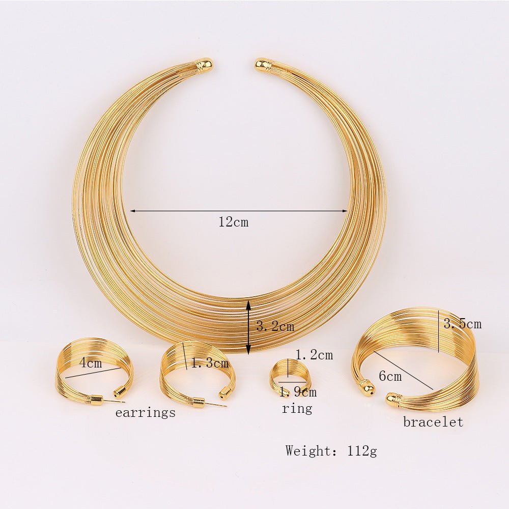 Bracelet Ring Jewelry Set - Courbe et Compagnie