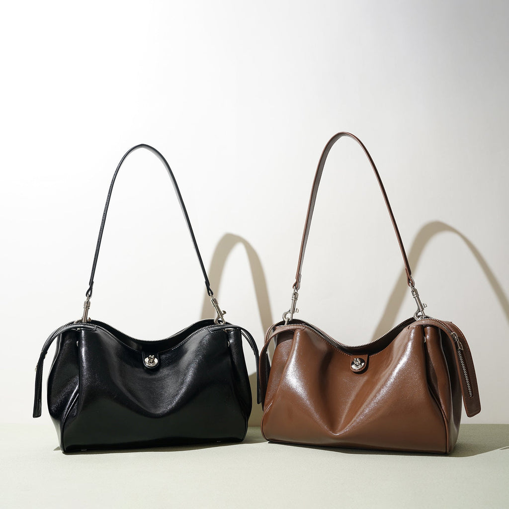 Genuine Leather Western Shoulder Bag for Women