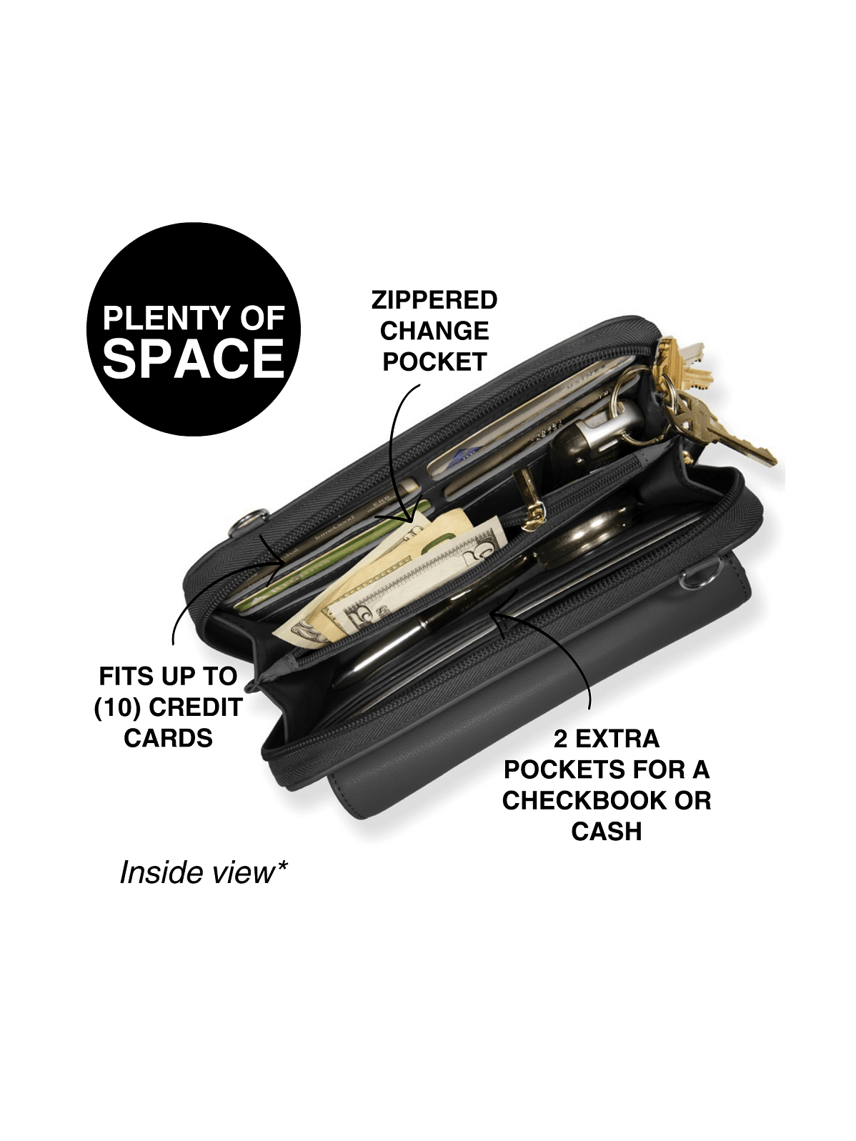 Captiva RFID Touch Screen Purse - Courbe et Compagnie