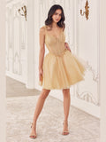 Short A-Line Tulle Dress