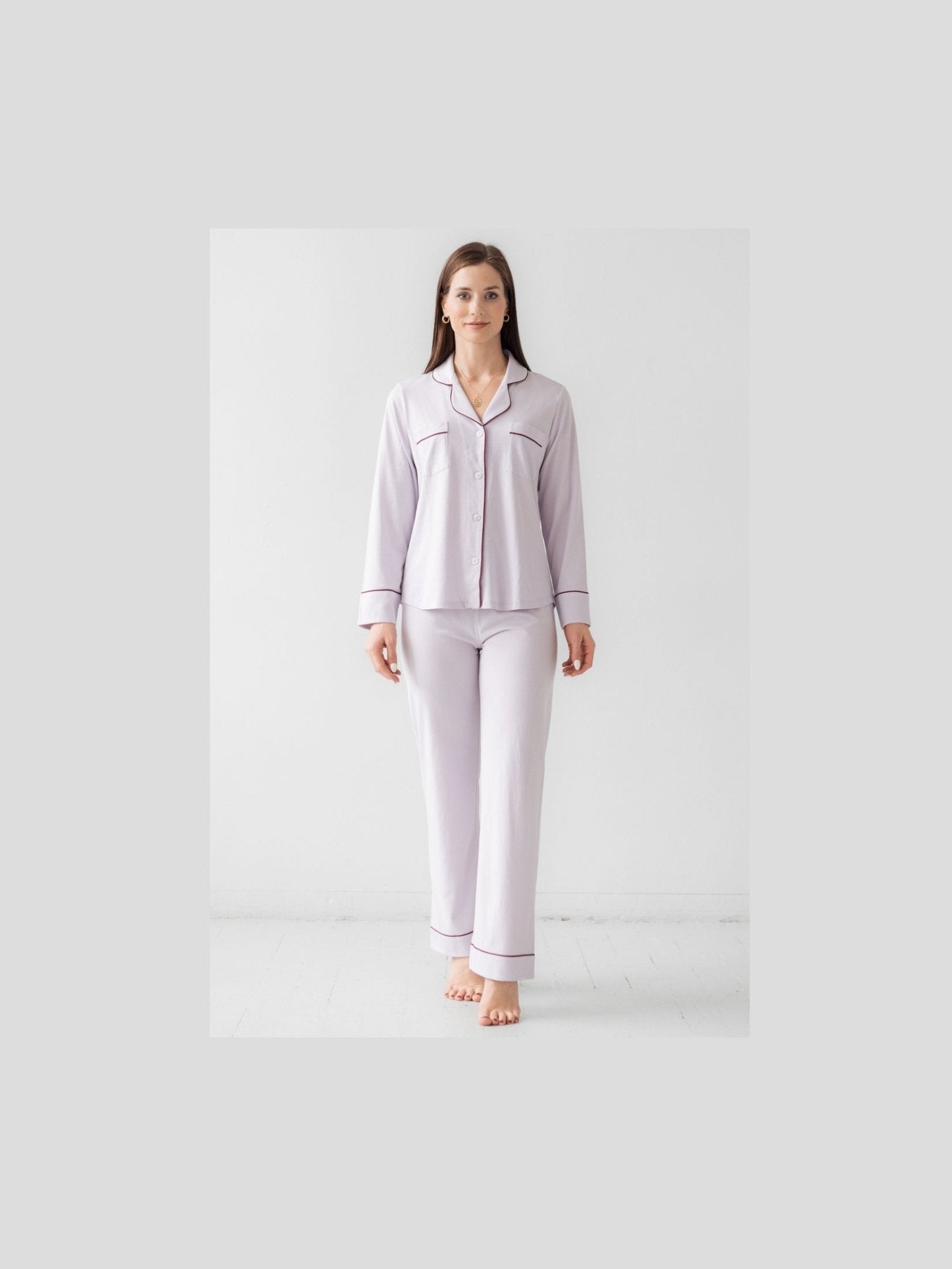 Classic Pajamas in Pima Cotton - Courbe et Compagnie