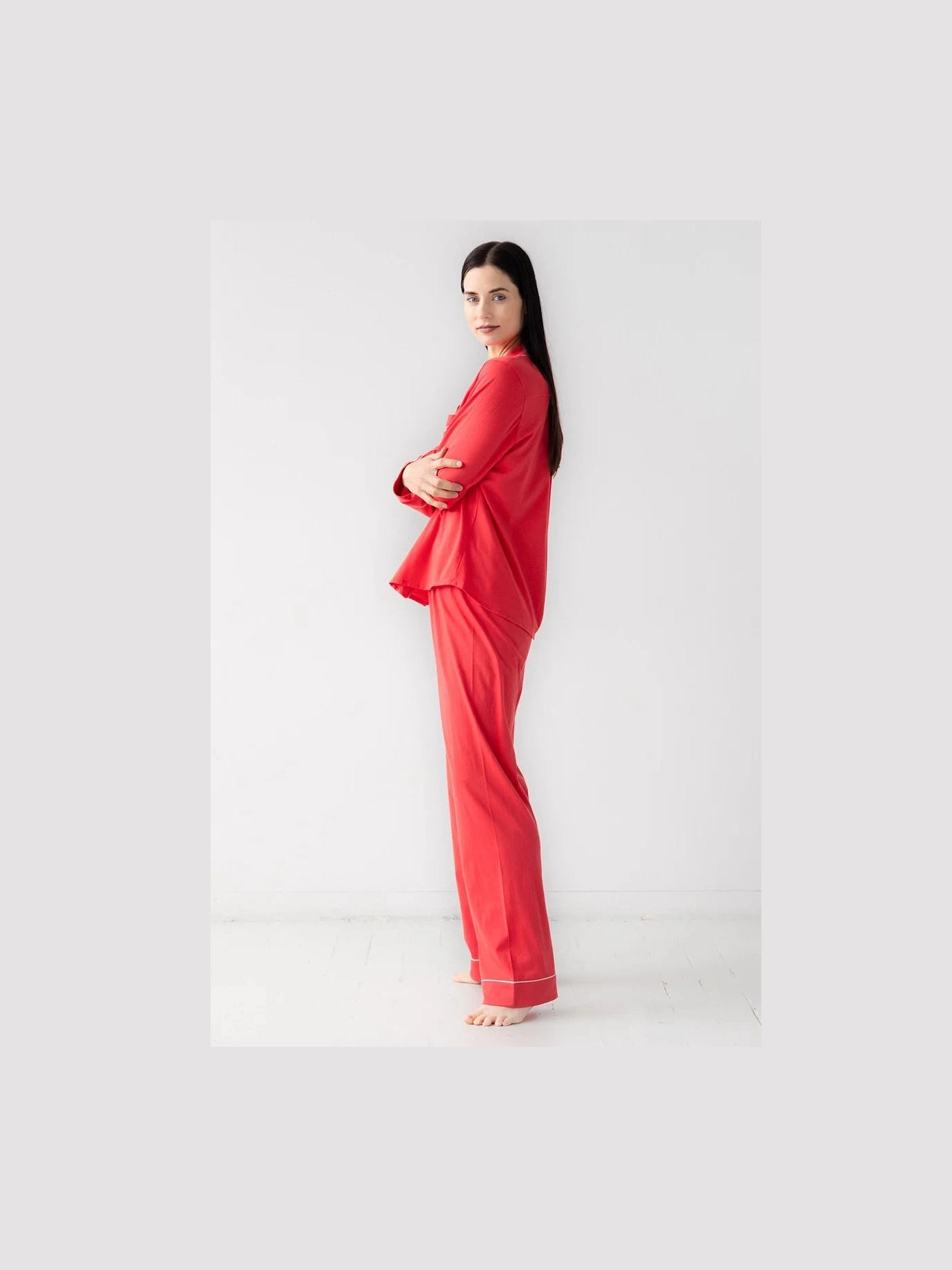 Classic Pajamas in Pima Cotton - Courbe et Compagnie