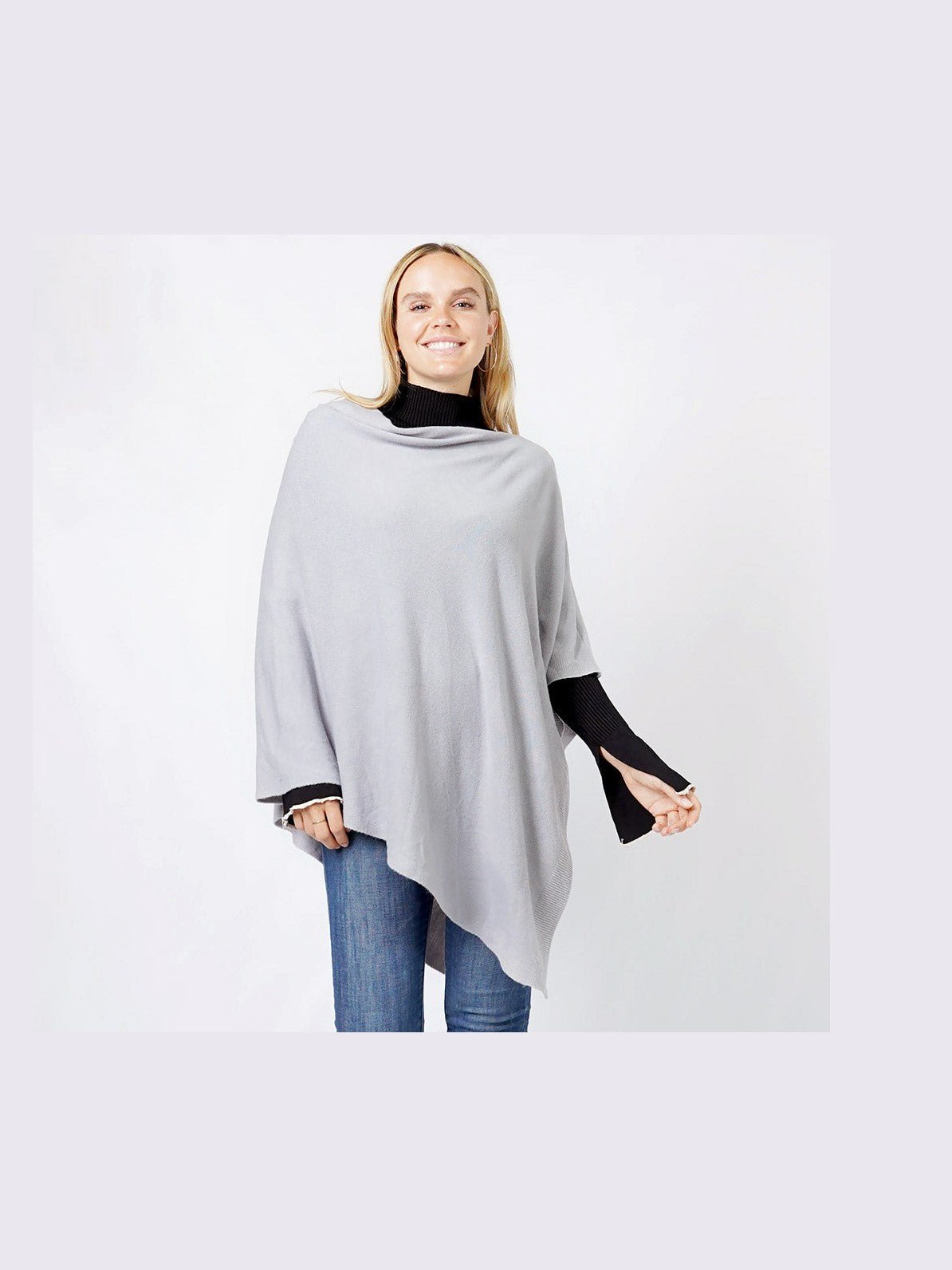 Comfy Travel Wrap Poncho - Courbe et Compagnie