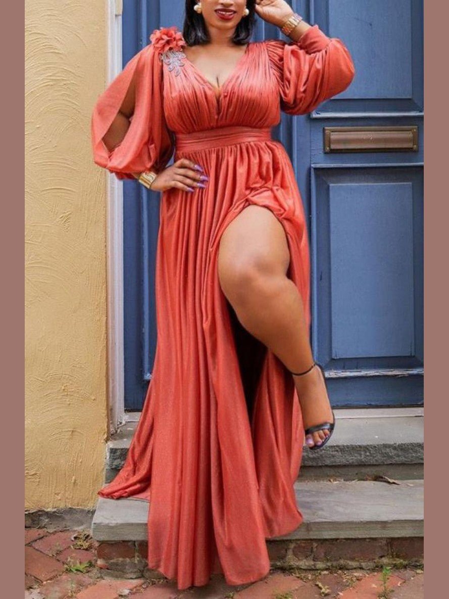 Commuter European And American Plus Size Women's Dress - Courbe et Compagnie