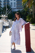 Cotton Gaucho Pants - Nautical Stripe - Courbe et Compagnie