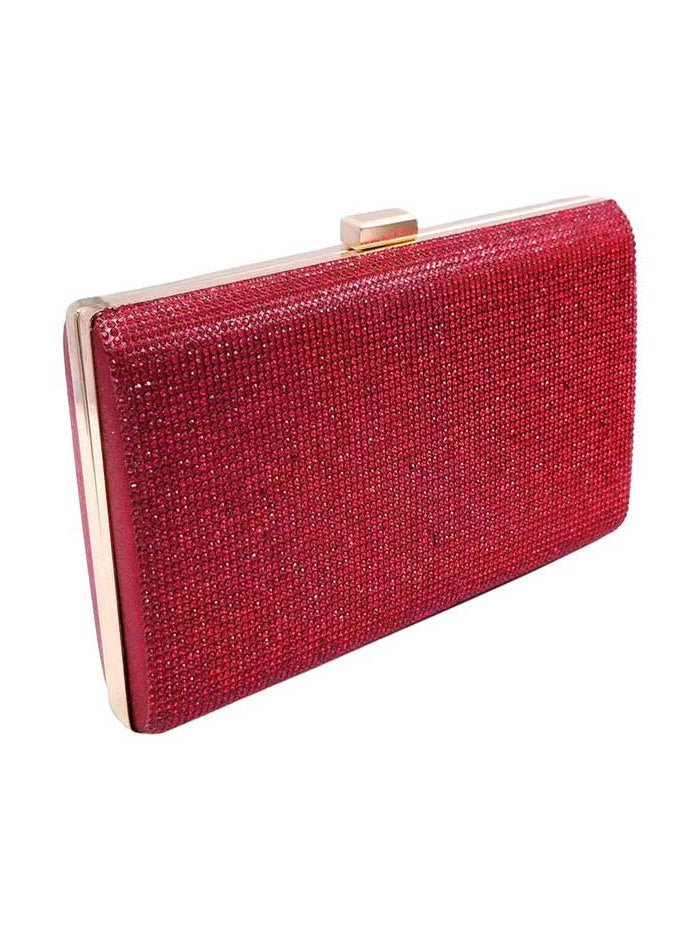 Crystal Shimmery Evening Clutch Bag - Courbe et Compagnie
