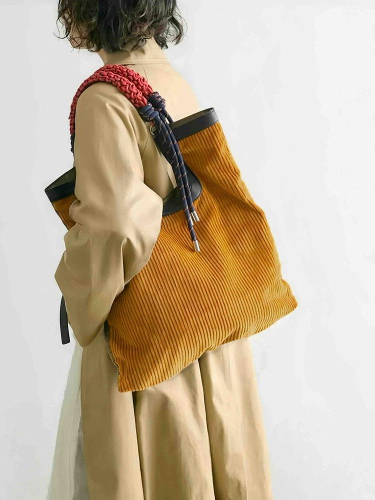 Designer Gentle Beam Tote Bag - Courbe et Compagnie