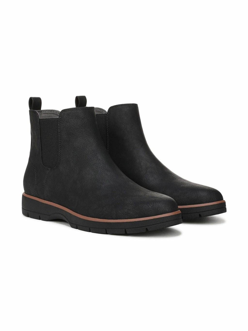 Dr. Scholl's Women's Northbound Ankle Boot Black Smooth Size 8 W - Courbe et Compagnie