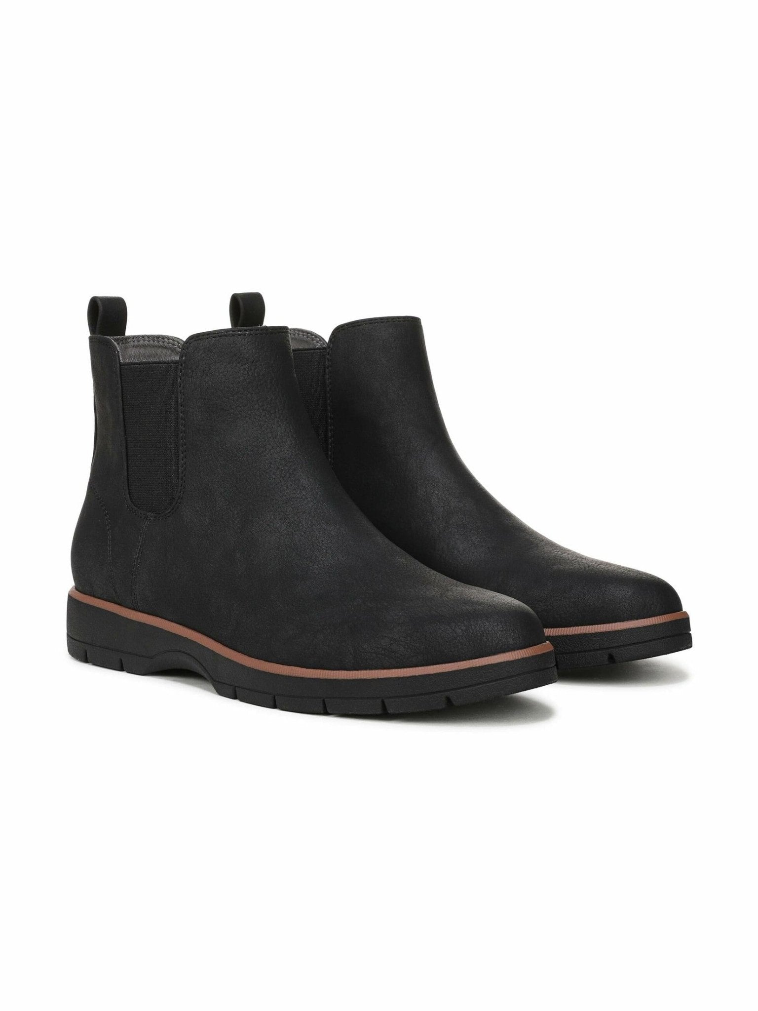 Dr. Scholl's Women's Northbound Ankle Boot Black Smooth Size 8 W - Courbe et Compagnie