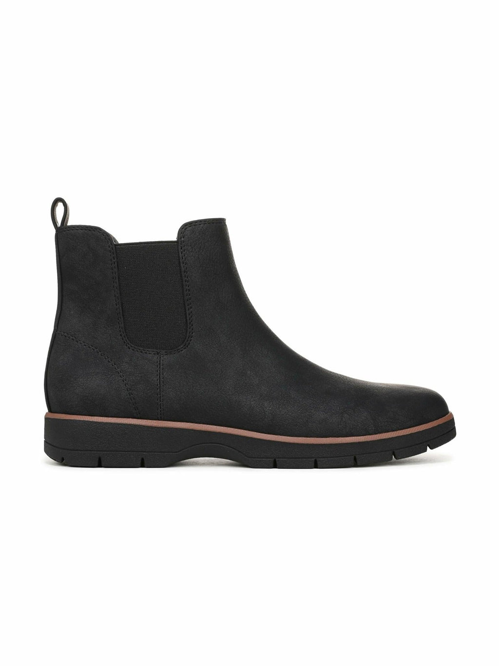 Dr. Scholl's Women's Northbound Ankle Boot Black Smooth Size 8 W - Courbe et Compagnie