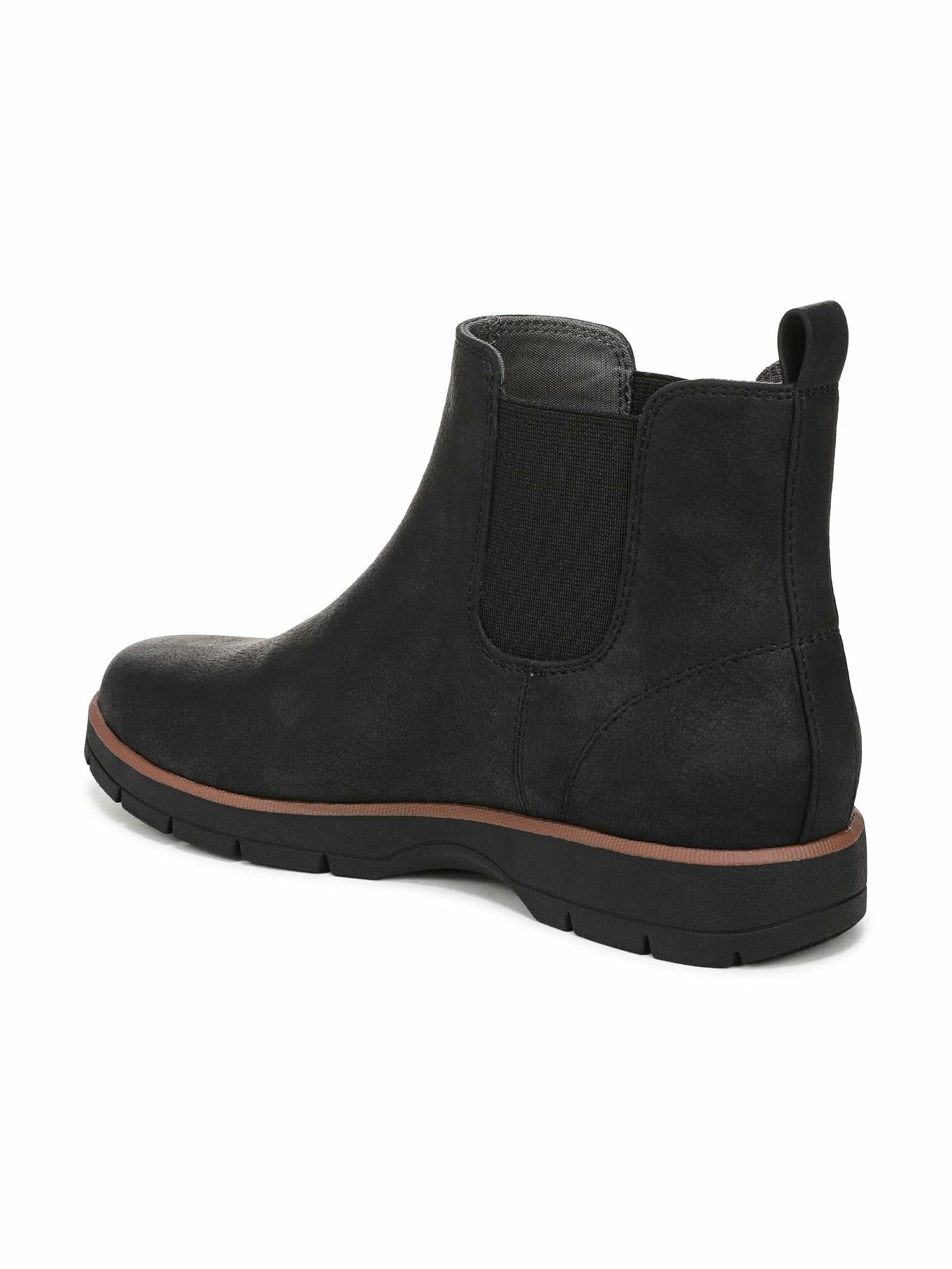 Dr. Scholl's Women's Northbound Ankle Boot Black Smooth Size 8 W - Courbe et Compagnie