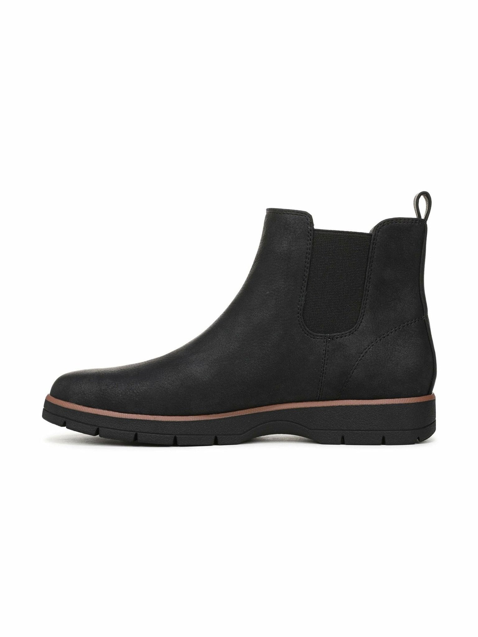 Dr. Scholl's Women's Northbound Ankle Boot Black Smooth Size 8 W - Courbe et Compagnie