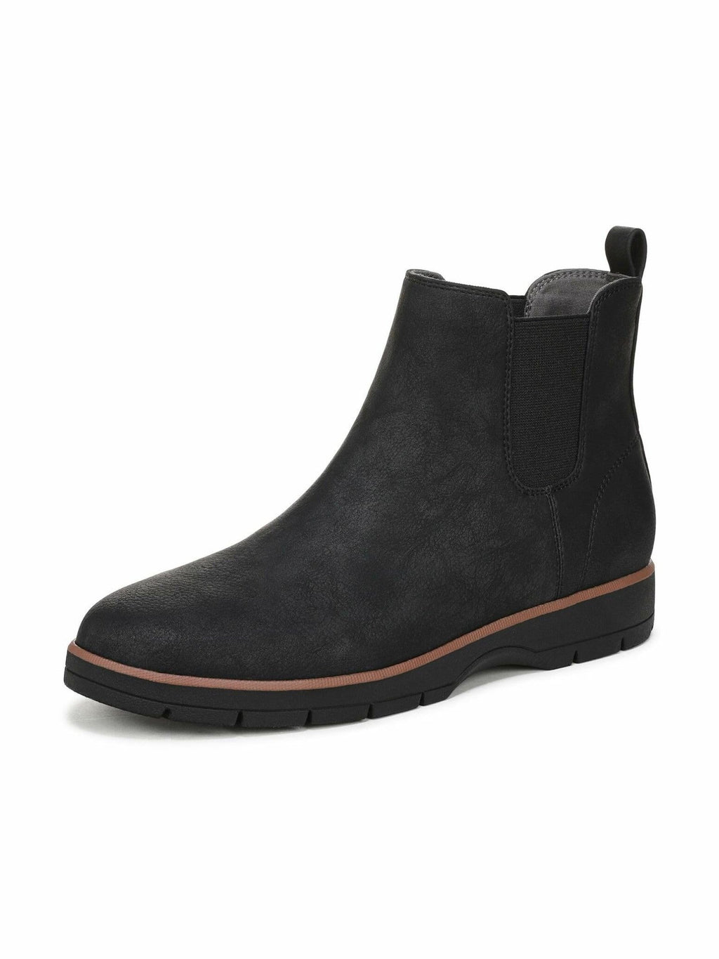 Dr. Scholl's Women's Northbound Ankle Boot Black Smooth Size 8 W - Courbe et Compagnie