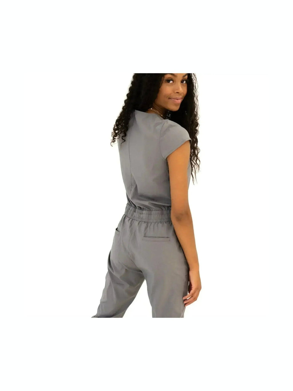 DT UNITY Jumpsuit in Cement - Courbe et Compagnie