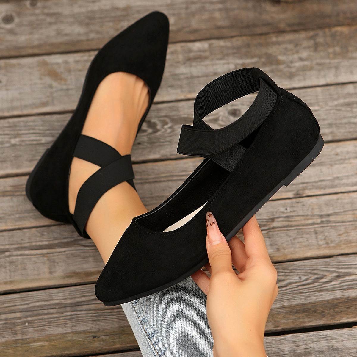 Women's Plus Size Casual Loafers - Comfortable Slip-On Dress Shoes