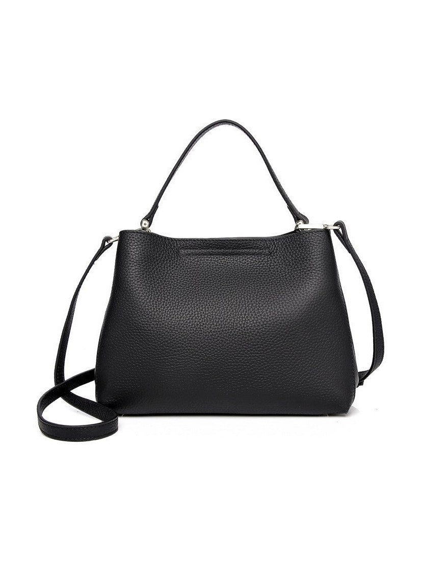 Elegant Genuine Leather Handbag - Fashionable Casual Leather Tote Purse & Shoulder Crossbody Bag for Women - Courbe et Compagnie