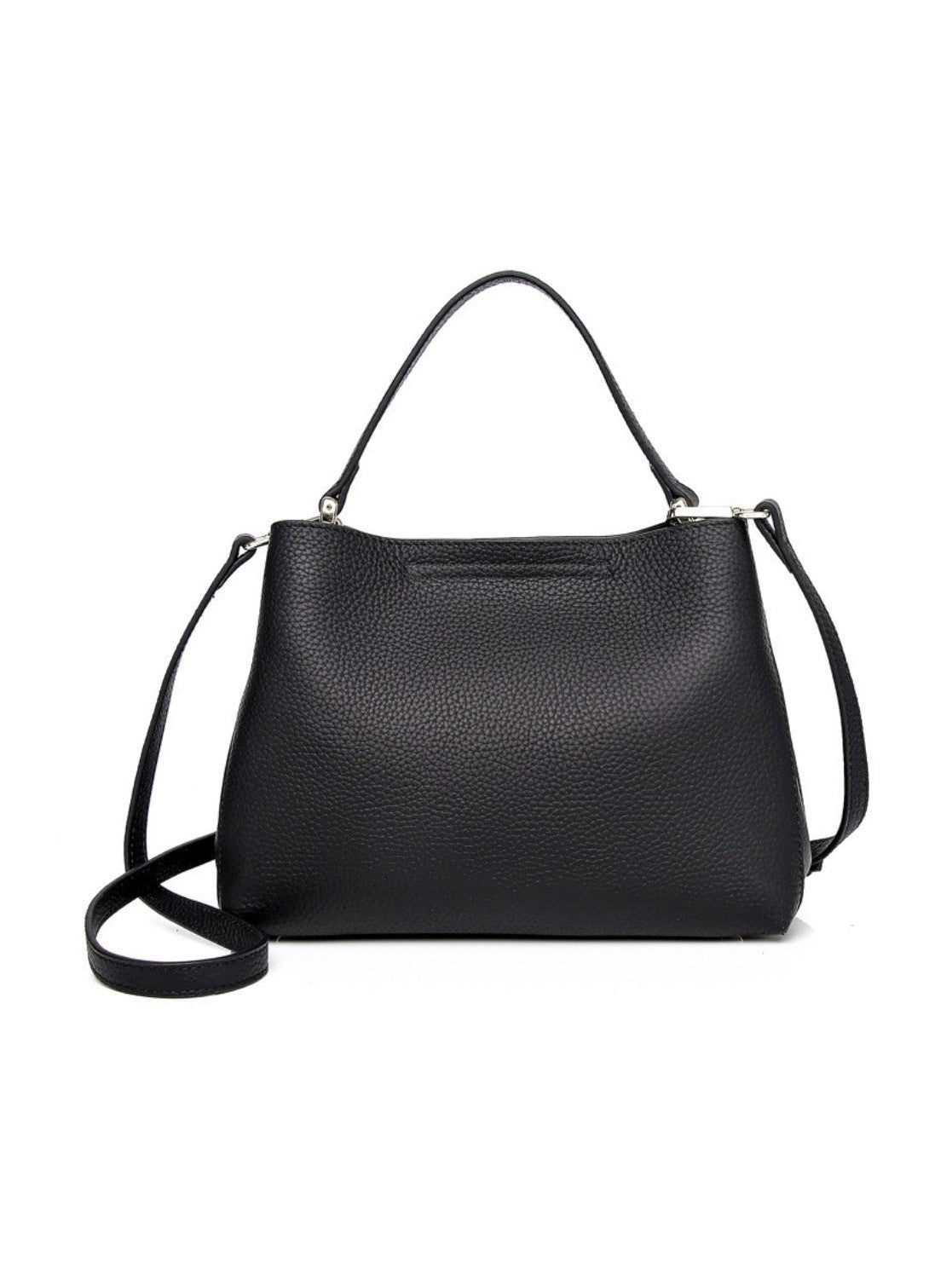 Elegant Genuine Leather Handbag - Fashionable Casual Leather Tote Purse & Shoulder Crossbody Bag for Women - Courbe et Compagnie