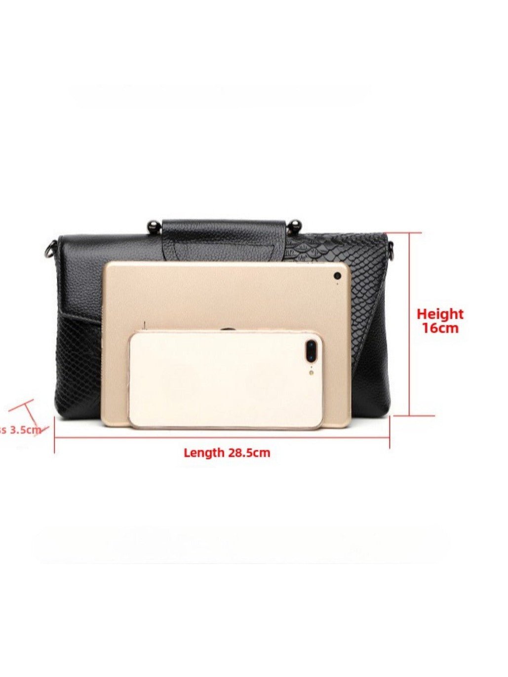 Evening Clutch bag women large capacity banquet handbag crocodile pattern women's fashion temperament crossbody bag - Courbe et Compagnie