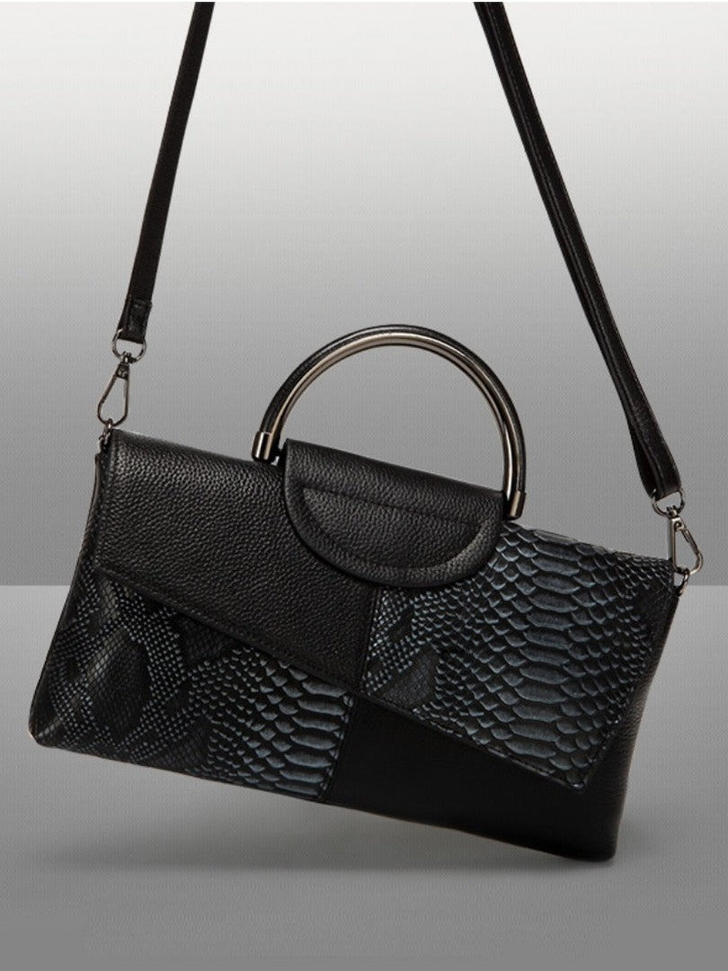Evening Clutch bag women large capacity banquet handbag crocodile pattern women's fashion temperament crossbody bag - Courbe et Compagnie