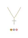 Faith Vermeil Necklace - Courbe et Compagnie