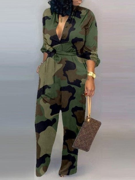 Fashion Loose Casual Jumpsuit Women's Clothing - Courbe et Compagnie