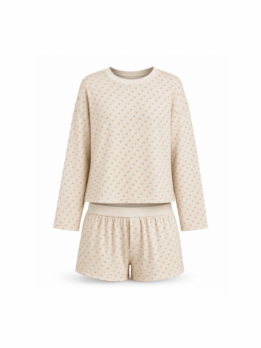 Fawn Pajama Long Sleeve Top - Courbe et Compagnie