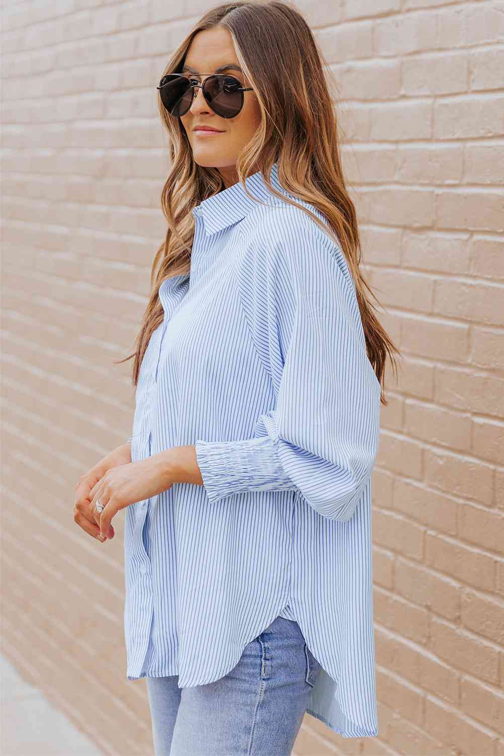 Fernanda Lantern Sleeve Shirt - Courbe et Compagnie