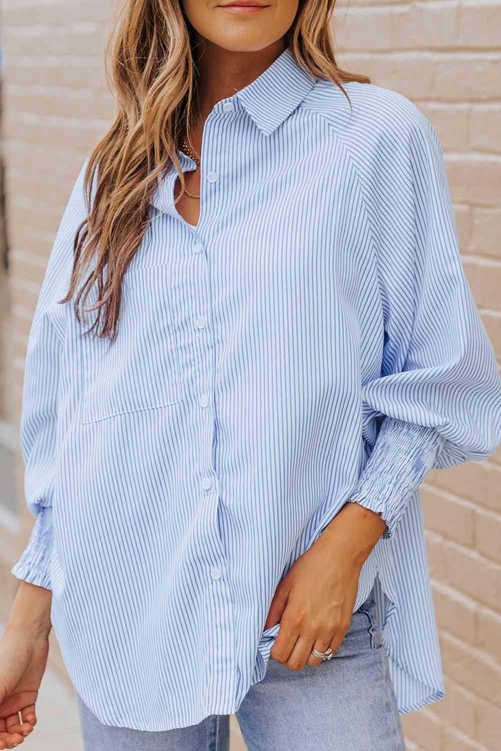 Fernanda Lantern Sleeve Shirt - Courbe et Compagnie