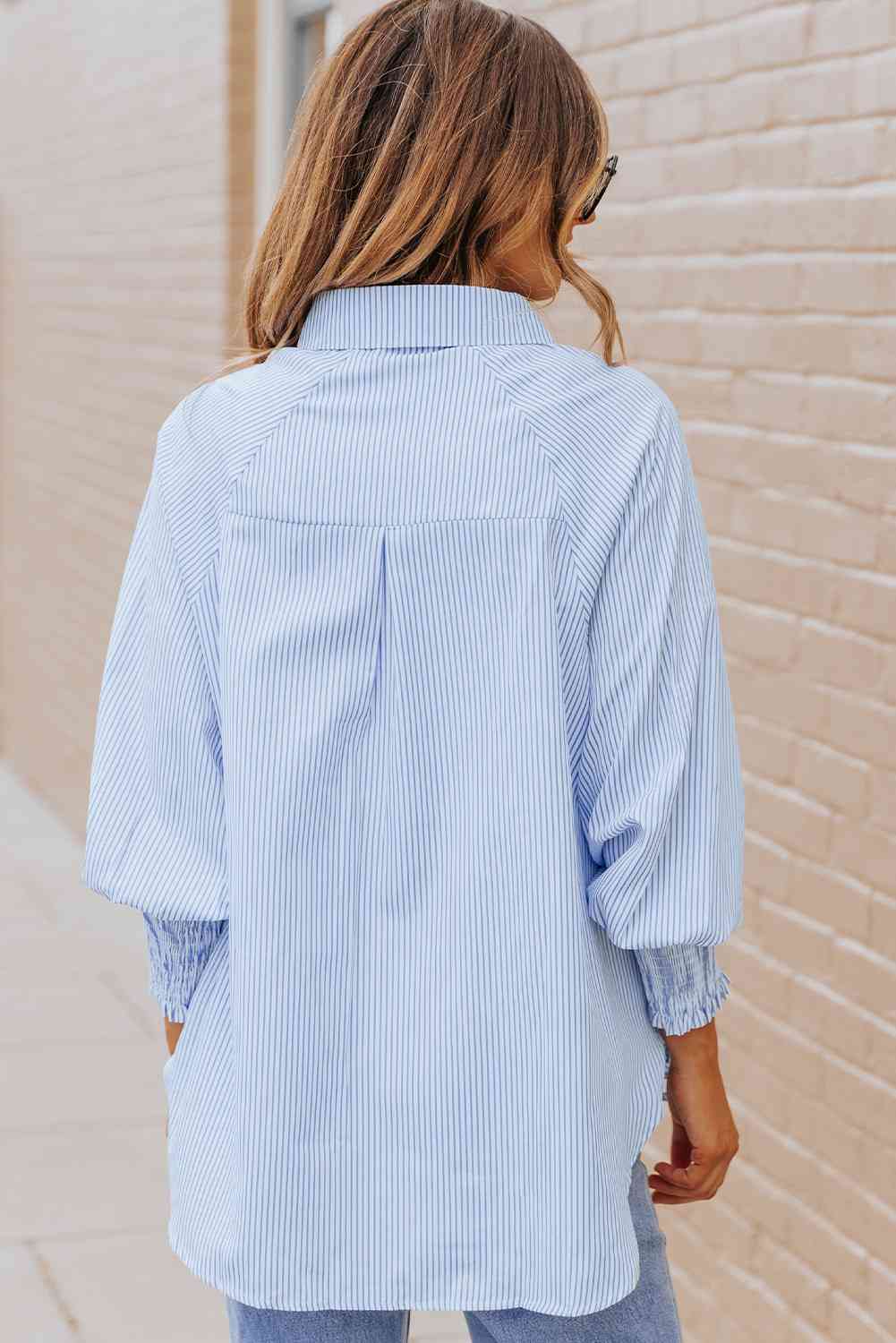 Fernanda Lantern Sleeve Shirt - Courbe et Compagnie