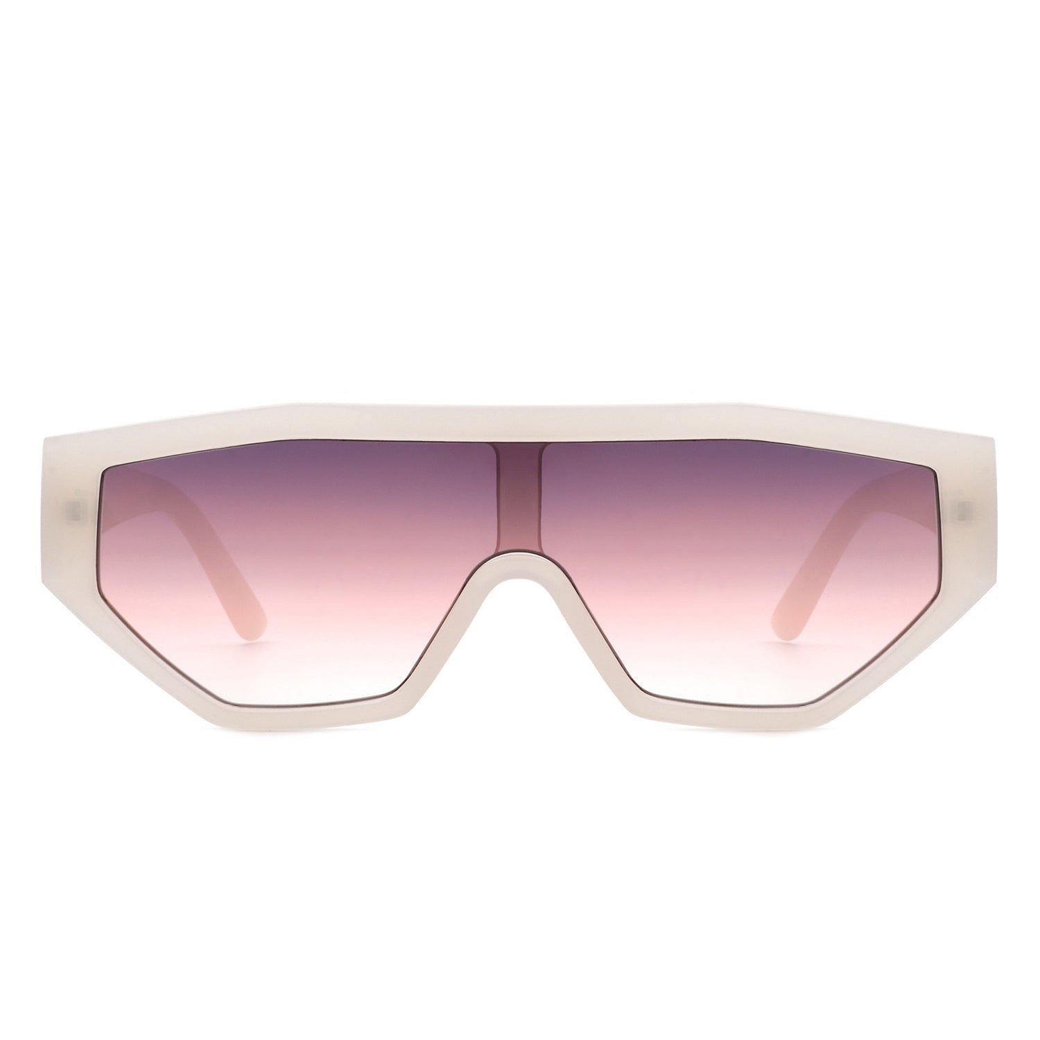 Firelily - Geometric Square Futuristic Fashion Sunglasses - Courbe et Compagnie