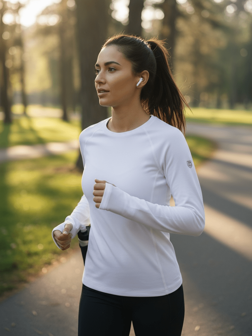 Foudy 2.0 Women's Long Sleeve Athletic Top - Courbe et Compagnie