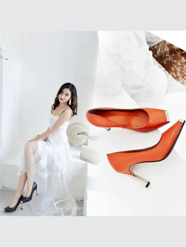 Fresh Style Women's Chunky Heels - Courbe et Compagnie