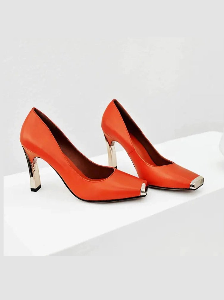 Fresh Style Women's Chunky Heels - Courbe et Compagnie