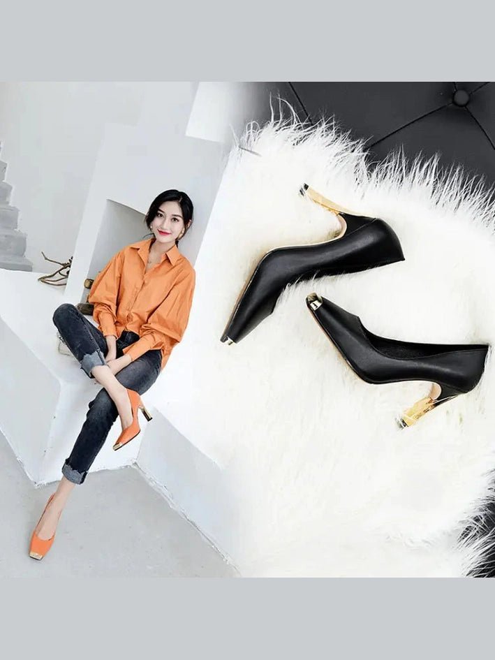 Fresh Style Women's Chunky Heels - Courbe et Compagnie