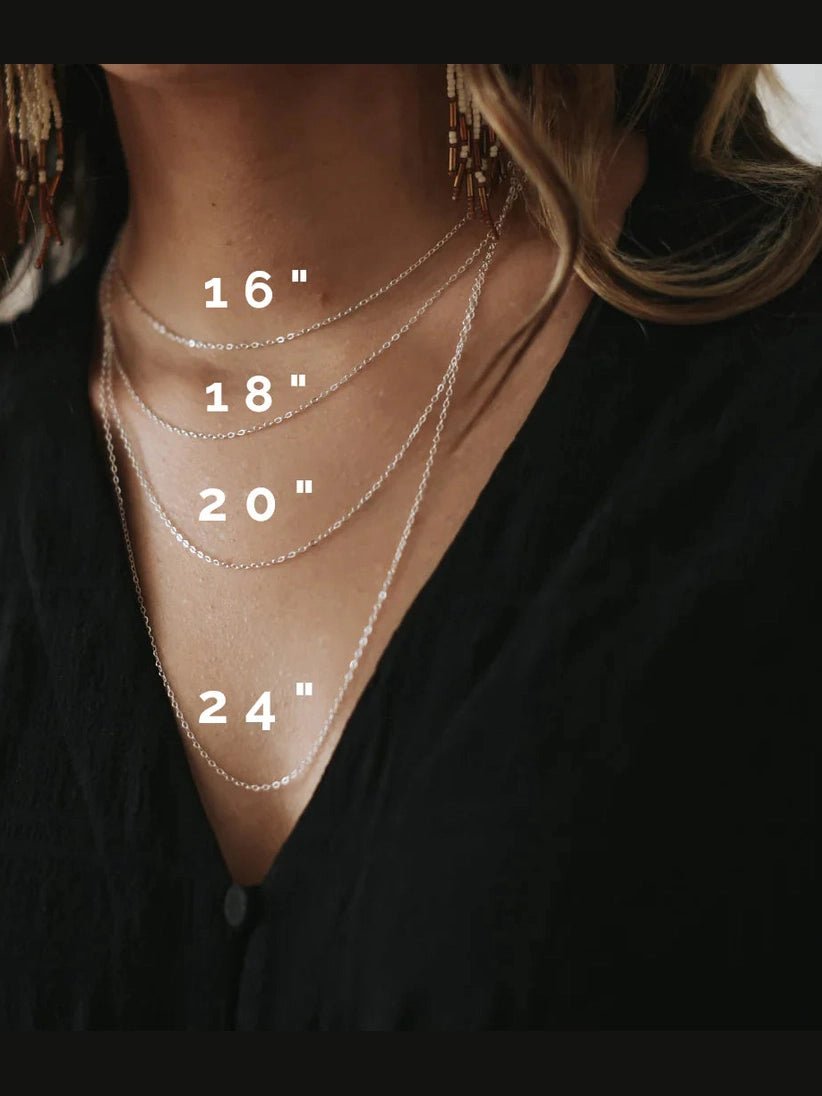 Freshwater Coin Pearl Necklace - Courbe et Compagnie