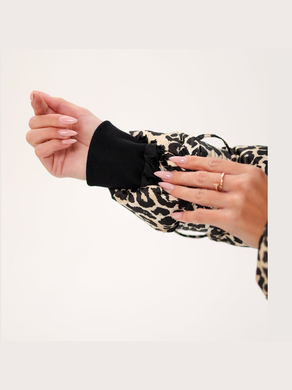 Genuine Fox Leopard Luxe Down Parka - Courbe et Compagnie