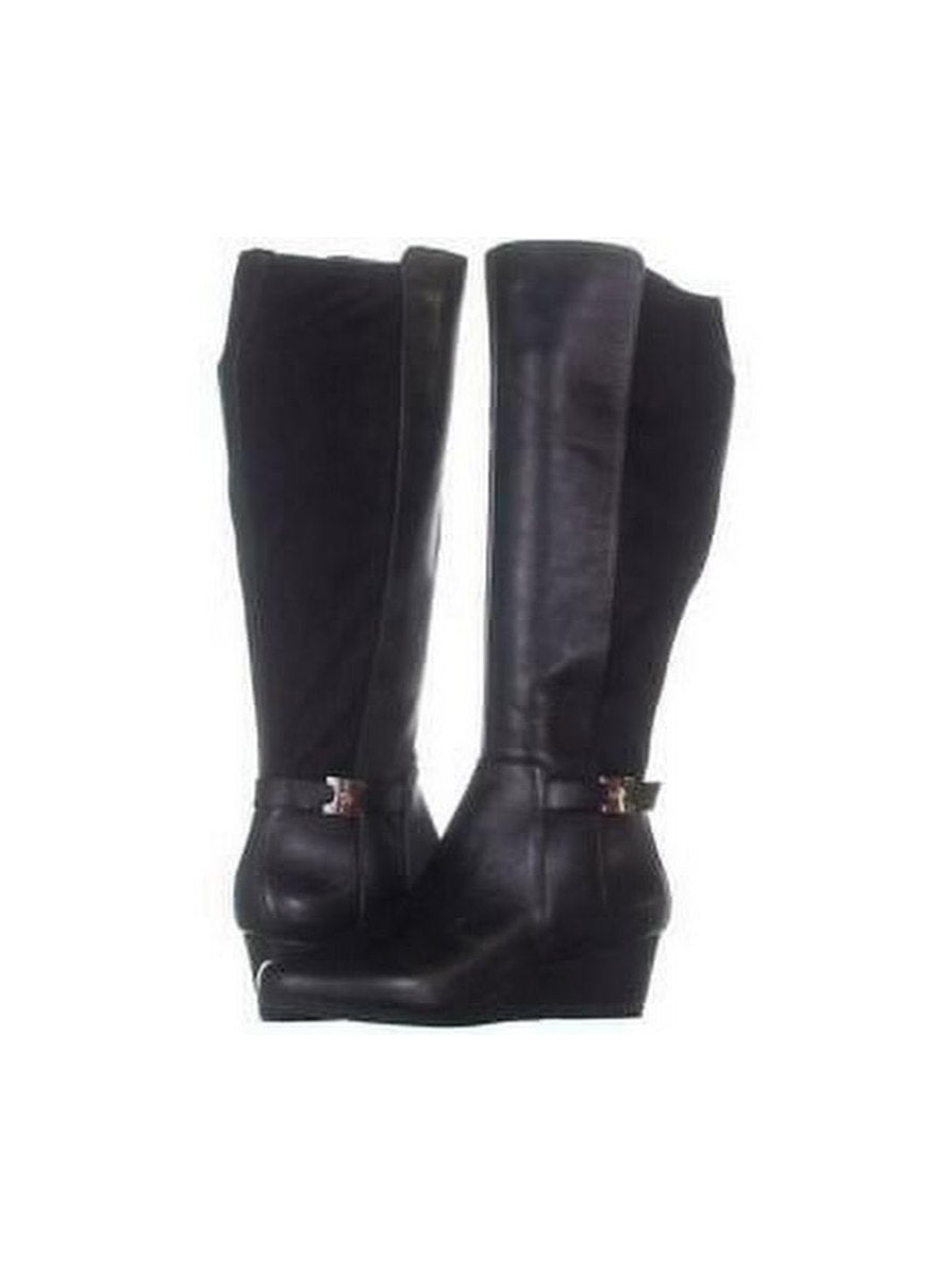 Giani Bernini Womens Catrinaa Leather Round Toe Knee High Fashion Boots, Sz 7 - Courbe et Compagnie