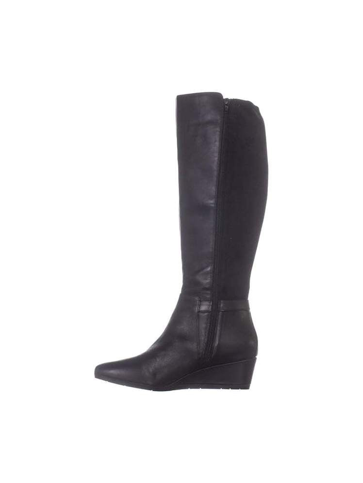 Giani Bernini Womens Catrinaa Leather Round Toe Knee High Fashion Boots, Sz 7 - Courbe et Compagnie