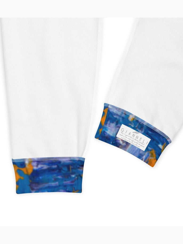 Gianneli Colours Women's Joggers - Blue Multi - Courbe et Compagnie