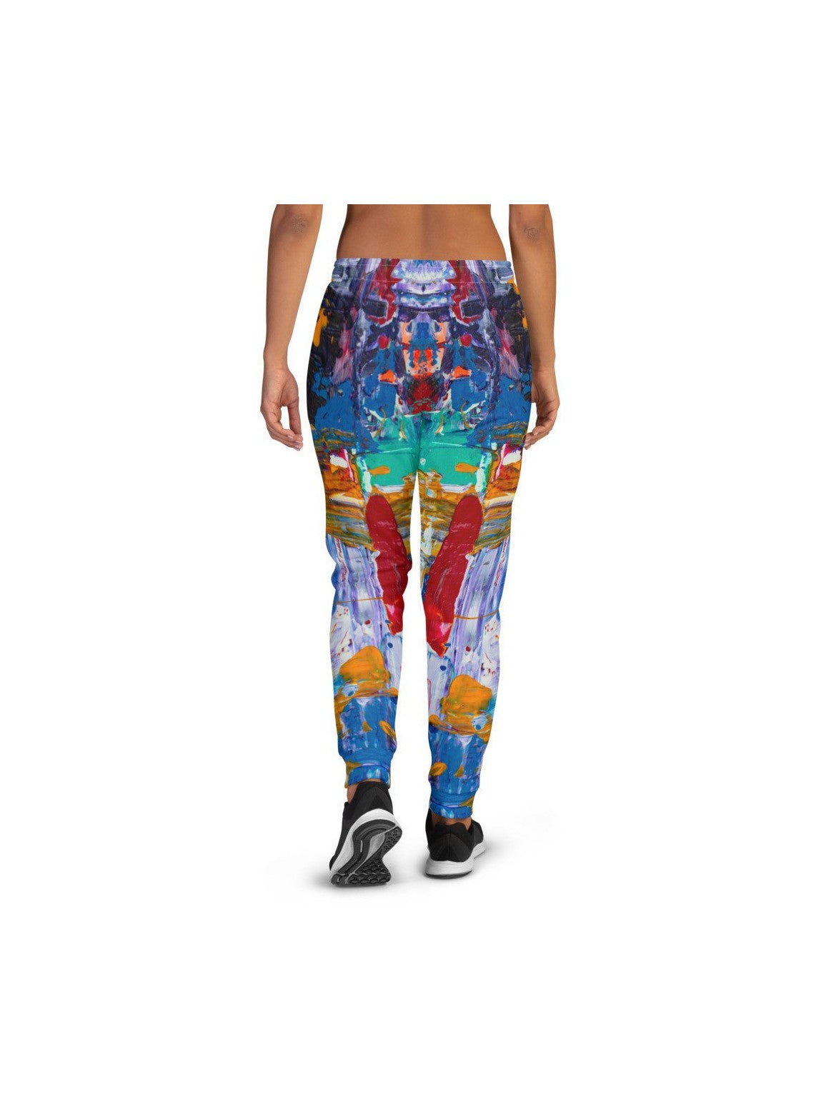 Gianneli Colours Women's Joggers - Blue Multi - Courbe et Compagnie