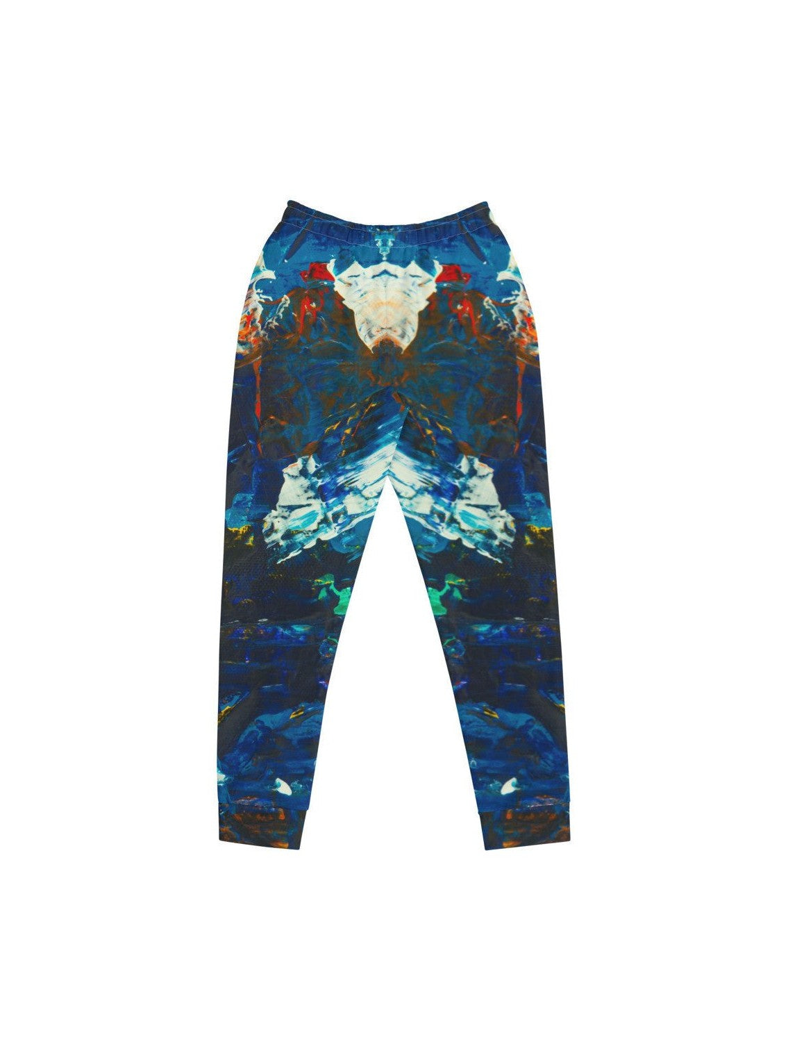 Gianneli Colours Women's Joggers - Midnight Blue Multi - Courbe et Compagnie