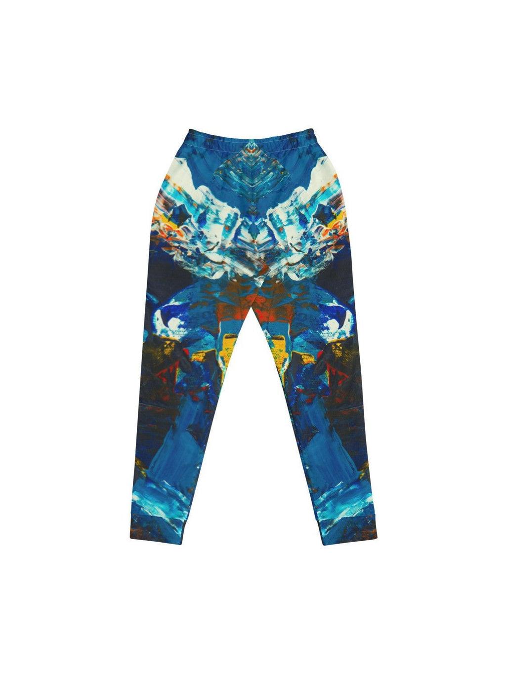 Gianneli Colours Women's Joggers - Midnight Blue Multi - Courbe et Compagnie