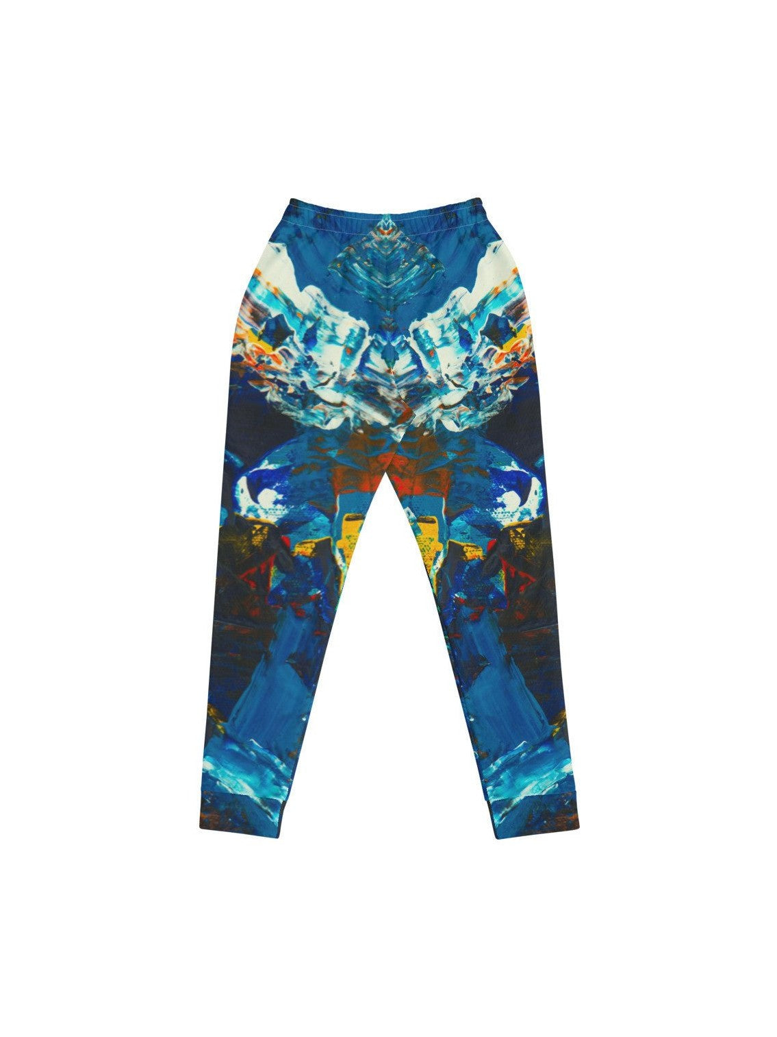 Gianneli Colours Women's Joggers - Midnight Blue Multi - Courbe et Compagnie