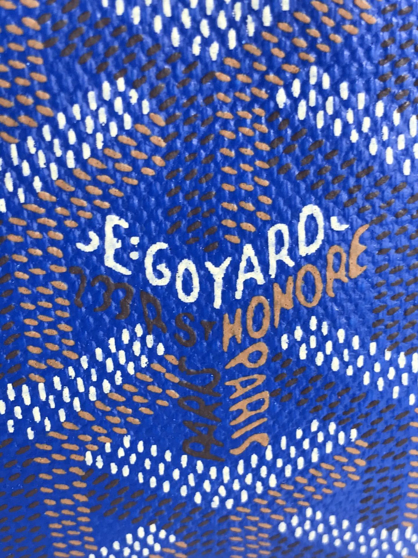 Goyard Cosmetics Bag - Courbe et Compagnie