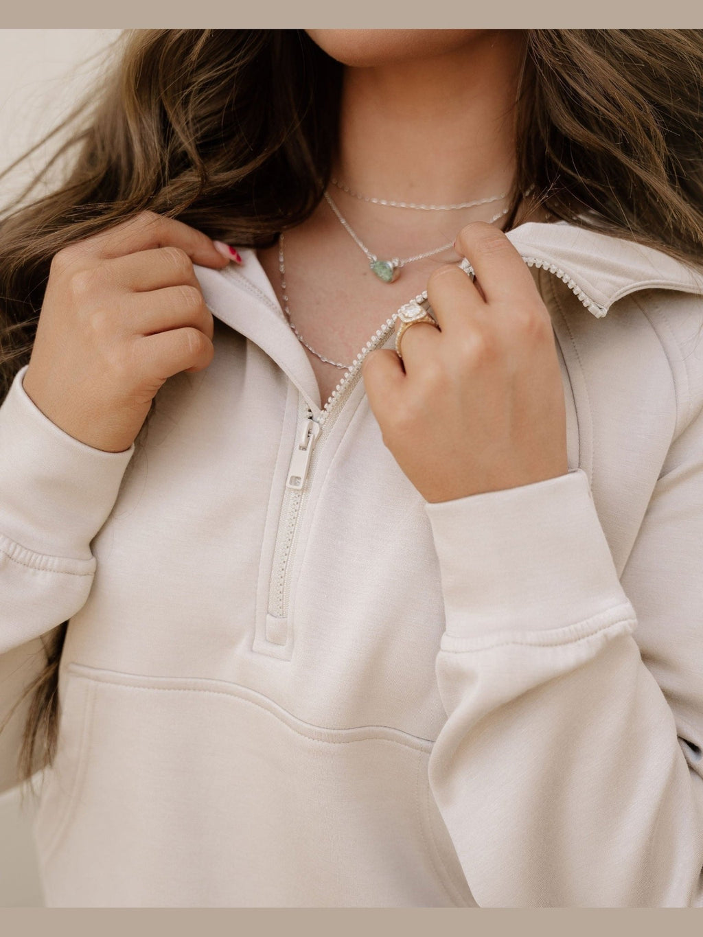 Harlow Set Active Pants 2pcs Outfit - Taupe - Courbe et Compagnie